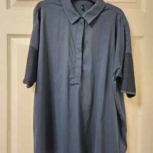 베네통 소매 디테일 티셔츠