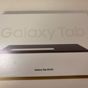 갤럭시탭 s10 fe+ 128gb wifi(미개봉)