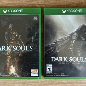 Xbox 다크소울 1 리마스터 + 다크소울 2 스콜라