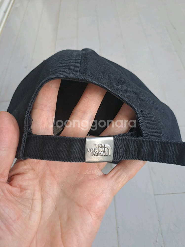 노스페이스 블랙 볼캡 L사이즈(60CM)--2