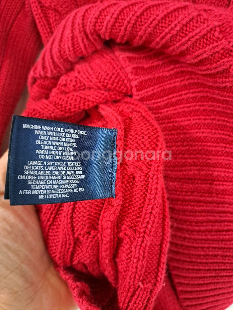 정품 랄프로렌 여아용 가디건 6T--4