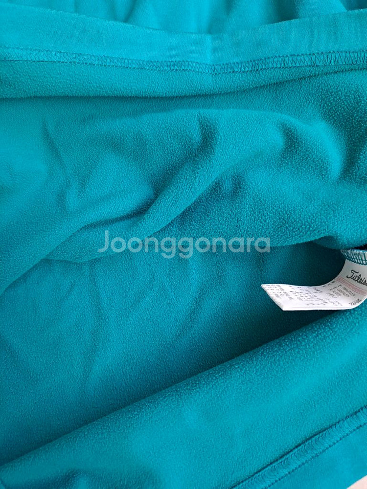 타이틀리스트 남성 골프 하프 집업 티셔츠--4