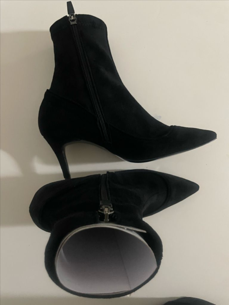 슈르떼 삭스 앵클부츠 7cm 230(36)사이즈--5