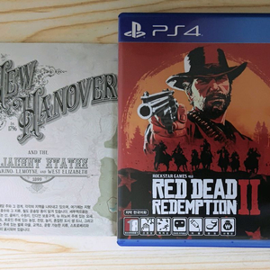 PS4 레드데드리뎀션2 지도포함