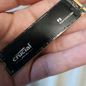 Crucial P3 4TB NVMe SSD 판매합니다
