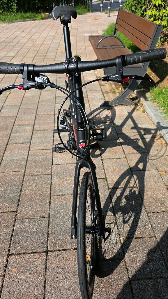 퍼시픽 리치GT 블랙 미니벨로 이미지