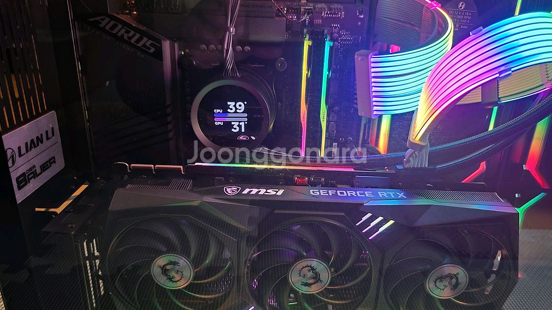 i9 14900K, 3090Ti 리안리셋팅 최상급PC--1
