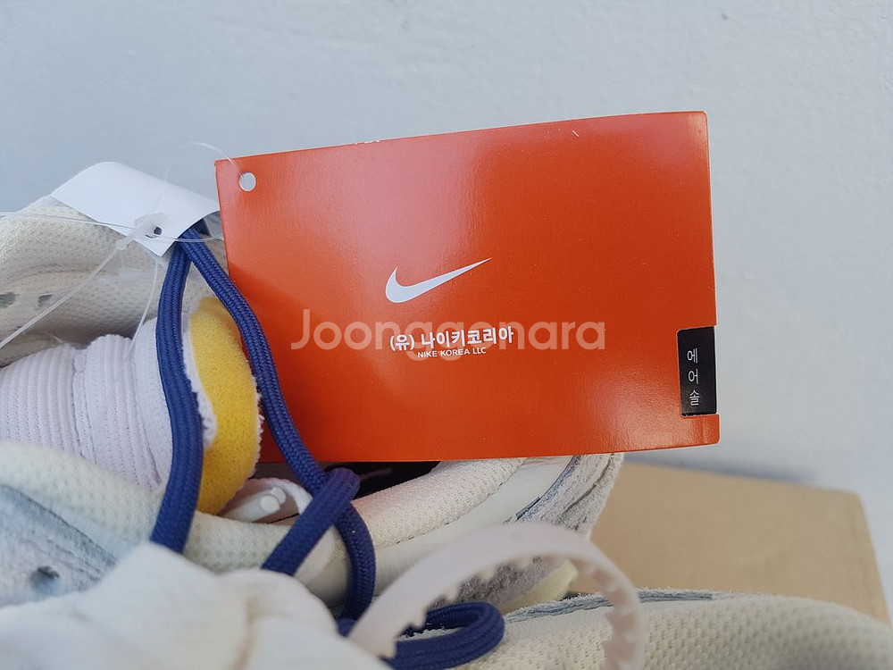 새상품 나이키 덩크 x 오프화이트 260 lot 18--3
