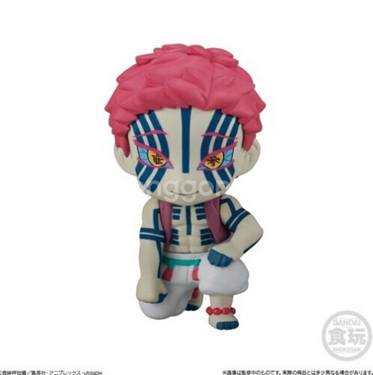 귀멸의칼날 아카자 무한성 애드버지 모션 피규어 가챠--1