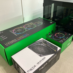 레이저 itx 케이스 수냉쿨러 한보 240 팬 sfx