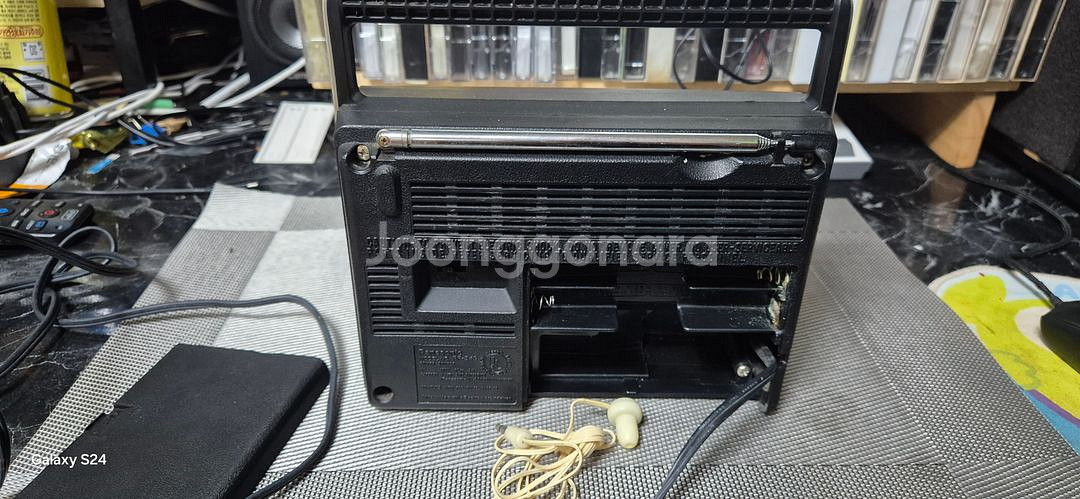 파나소닉 AM FM 빈티지 라디오 RF-549.--1