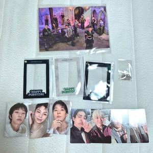 세븐틴 10주년 앨범 특전 포카 파우치