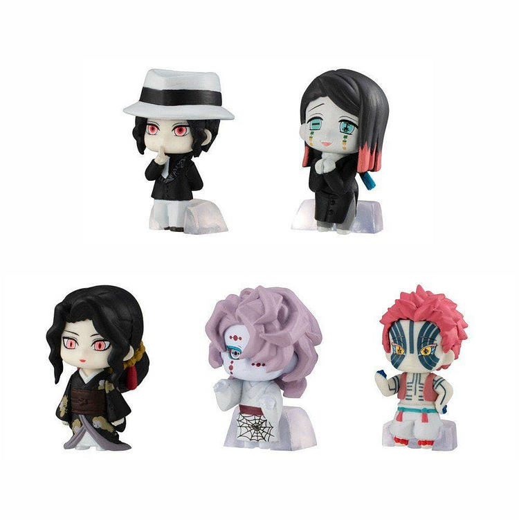 미개봉)귀멸의칼날 아카자 나라분데스 나란히 가챠 피규어--1