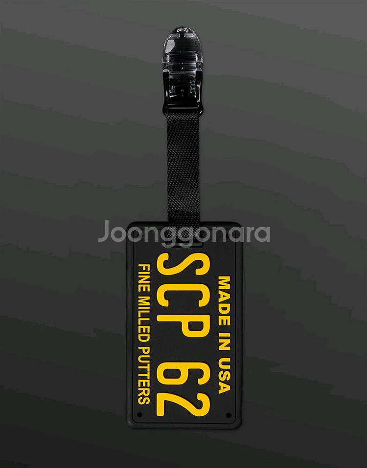 스카티카메론 블랙 SCP 62 헤드커버 네임택 새제품입--0