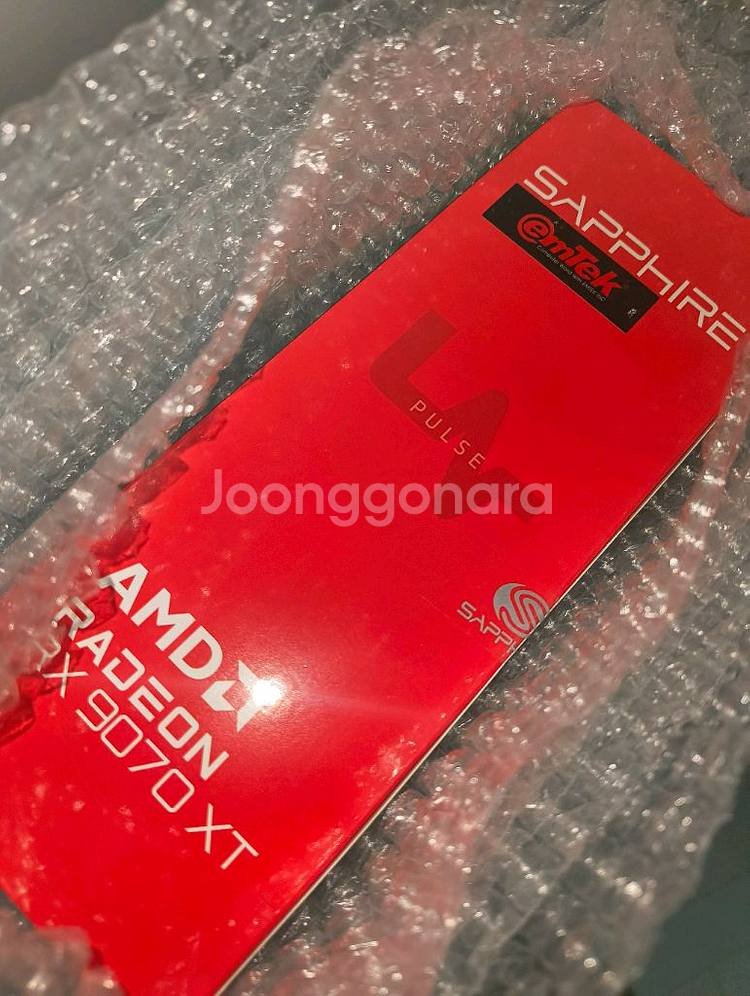 (미개봉) 사파이어 펄스 RX 9070 XT 16GB--1