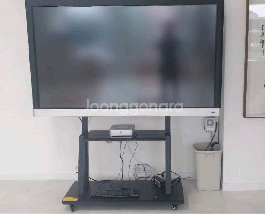 4K UHD 84인치 이솔전자 스마트터치 전자칠판--4
