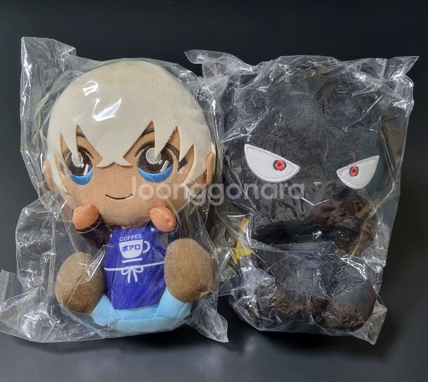 명탐정 코난 주간 소년 선데이 아무로 범인 인형 세트--0