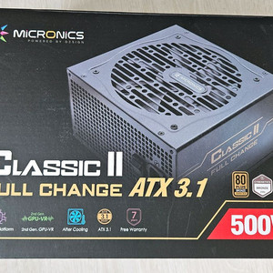 마이크로닉스 Classic II 풀체인지 500W 80