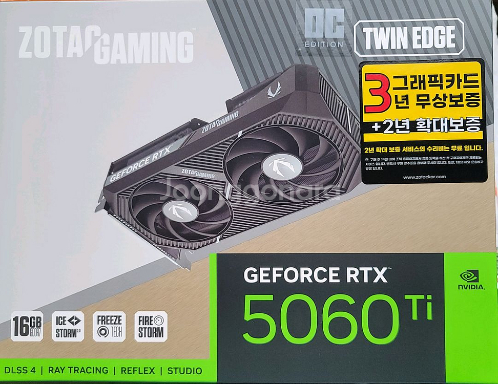 ZOTAC 5060Ti 16GB Twin Edge OC--0