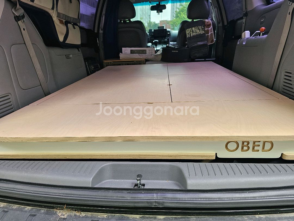 카니발R 9인승 리무진 차박 평탄화 침상(오베드 CL2--1