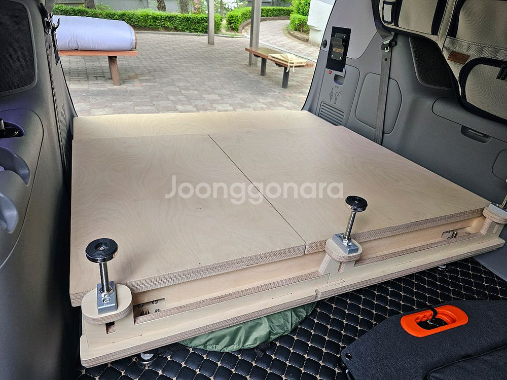 카니발R 9인승 리무진 차박 평탄화 침상(오베드 CL2--2
