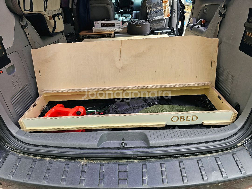 카니발R 9인승 리무진 차박 평탄화 침상(오베드 CL2--6