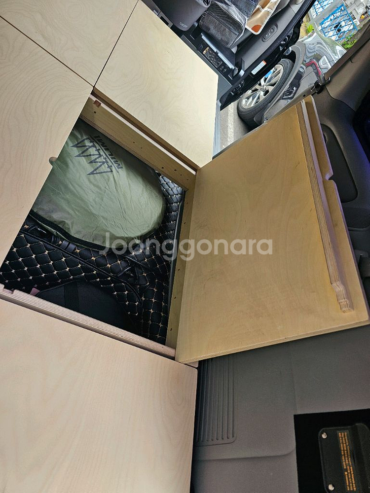 카니발R 9인승 리무진 차박 평탄화 침상(오베드 CL2--4