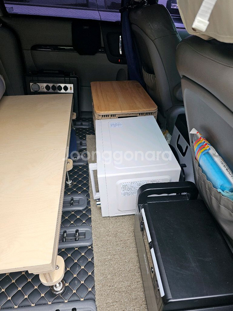 카니발R 9인승 리무진 차박 평탄화 침상(오베드 CL2--7