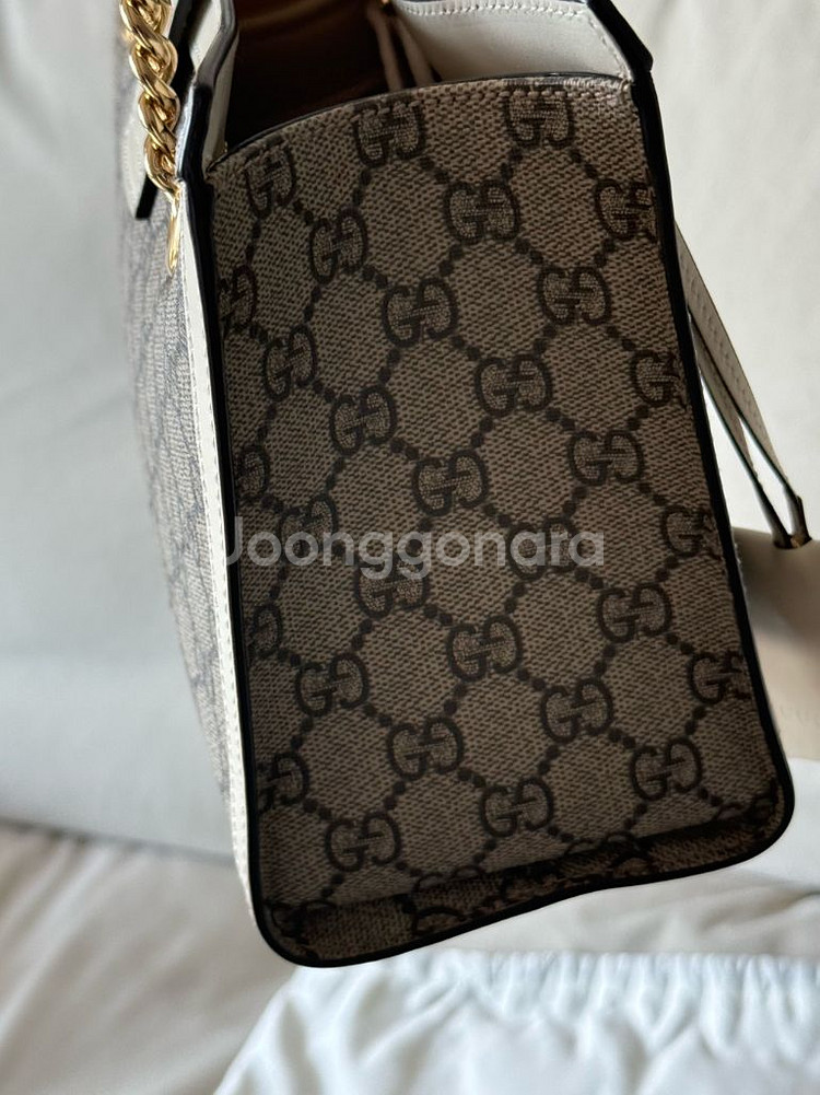 구찌 패들락 미디엄 도트백--5