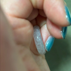 새제품 빙종 천연 비취반지 옥반지 a제이드 옥시방