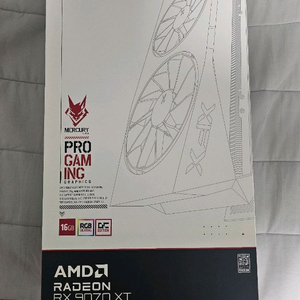 XFX 라데온 RX 9070 XT 화이트머큐리 최상급기