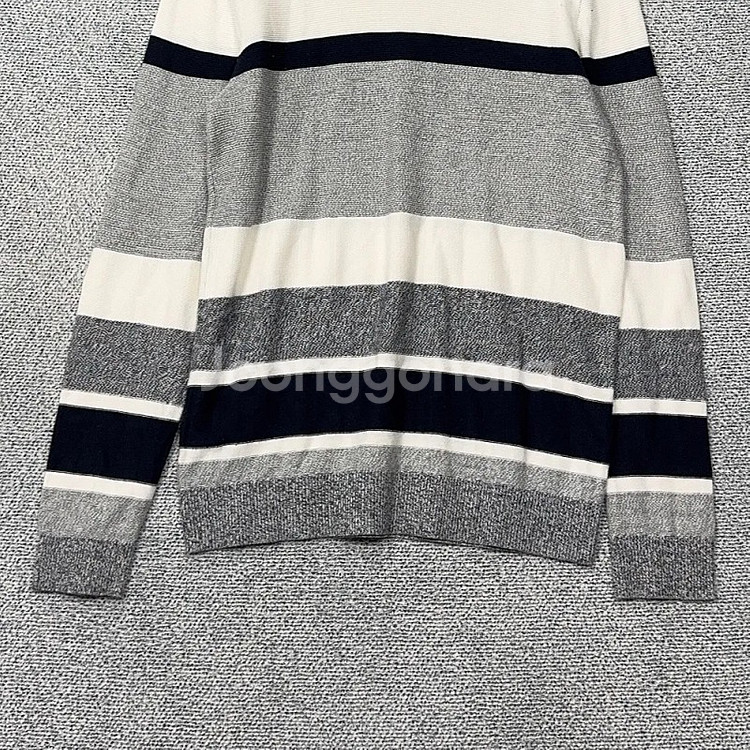 마인드브릿지 캐주얼 스트라이프 라이트 그레이니트 100--3