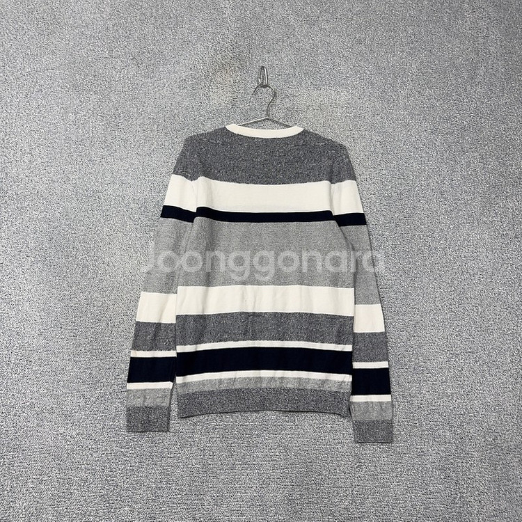 마인드브릿지 캐주얼 스트라이프 라이트 그레이니트 100--1