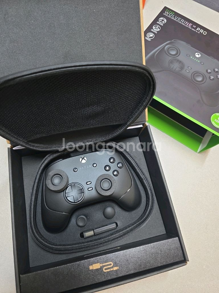 레이저 울버린v3 pro 엑박패드 일주일전구매--1
