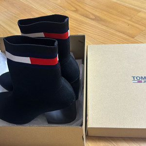 타미힐피거 삭스 부츠 구두