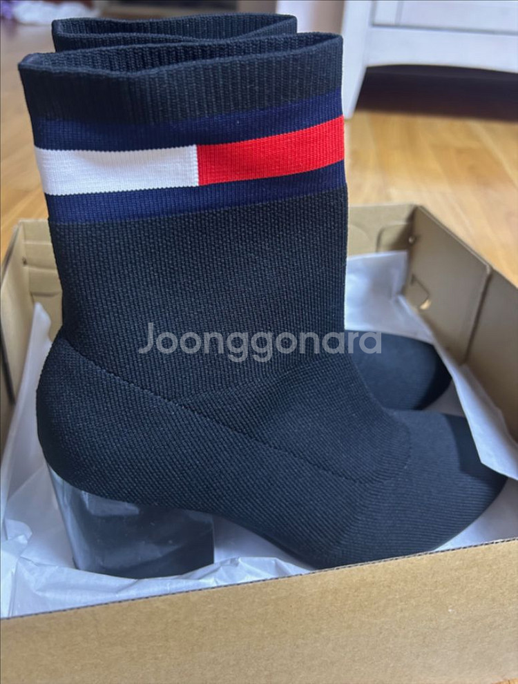 타미힐피거 삭스 부츠 구두--1