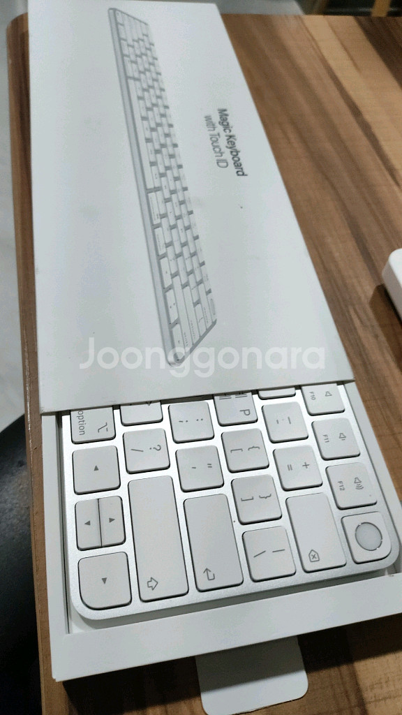 애플 지문인식 키보드와 마우스 - 반값판매--1