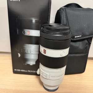 소니 100-400gm 백사금