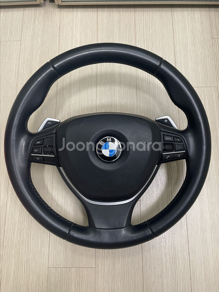 bmw 스포츠핸들 열선 진동 패들--1