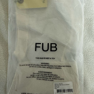 미개봉 FUB 퍼브 에크루 얇은거 바라클라바8086