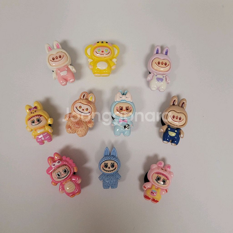 지비츠) 꼬마 라부부 세트 10P--0