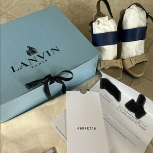 랑방 lanvin 플랫폼 샌들 힐