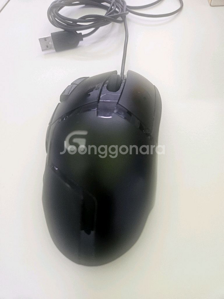 로지텍 G402 블랙 유선 마우스--0