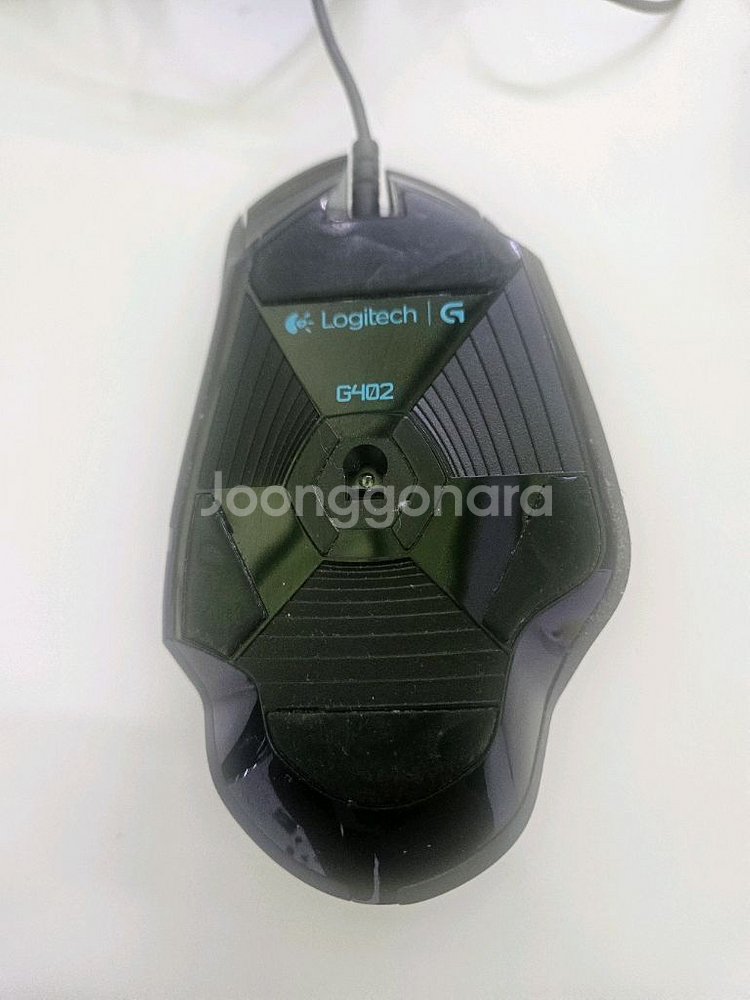 로지텍 G402 블랙 유선 마우스--1