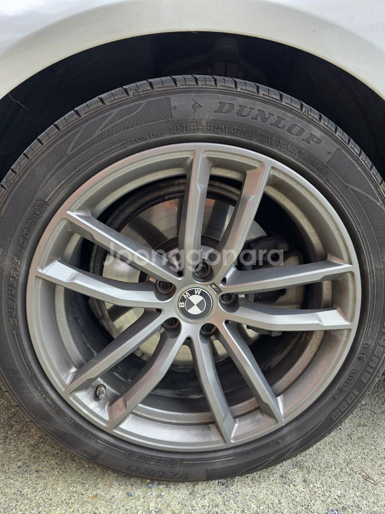 BMW G30 18인치 휠타이어 상태좋음개인판매 업자x--0