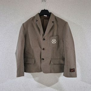 S급[100]어널로이드 심볼 체크 자켓세트