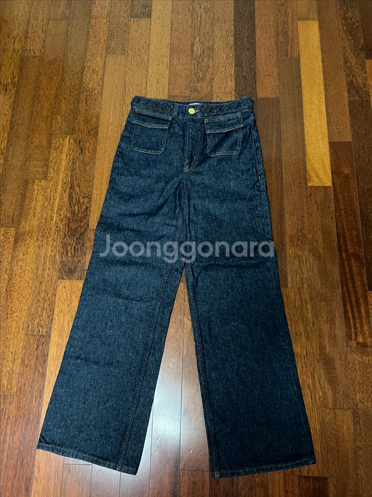 타임 산드로 데님 스컷--3