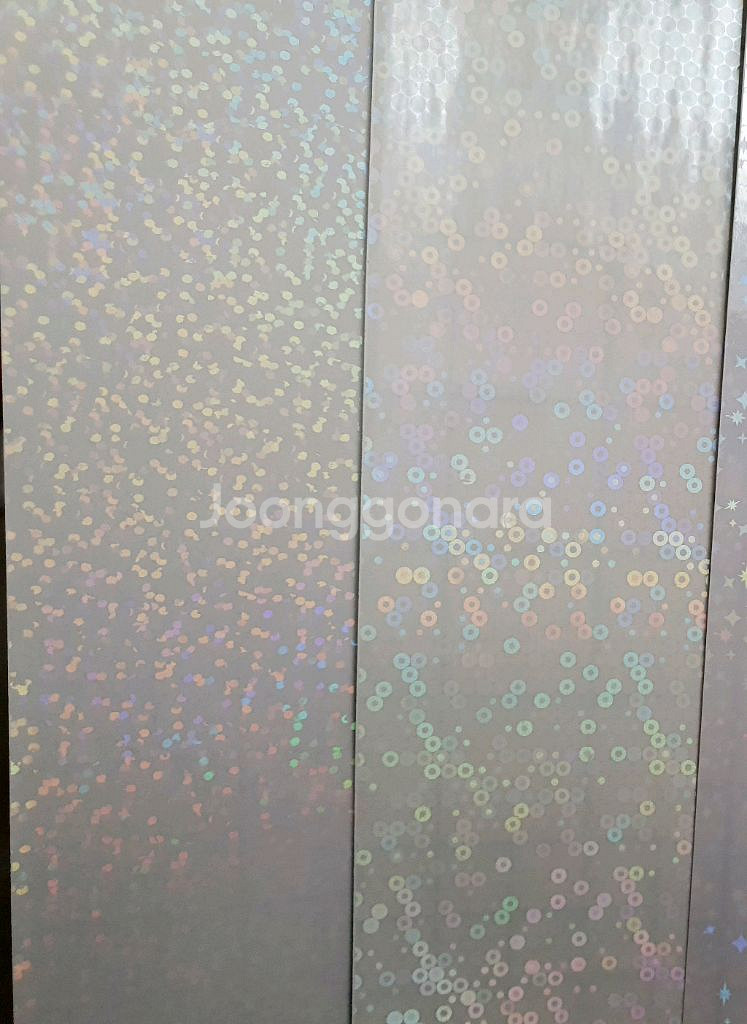 (처분) (2장)A4 홀로그램시트지 4종 다꾸 폴꾸 탑--1