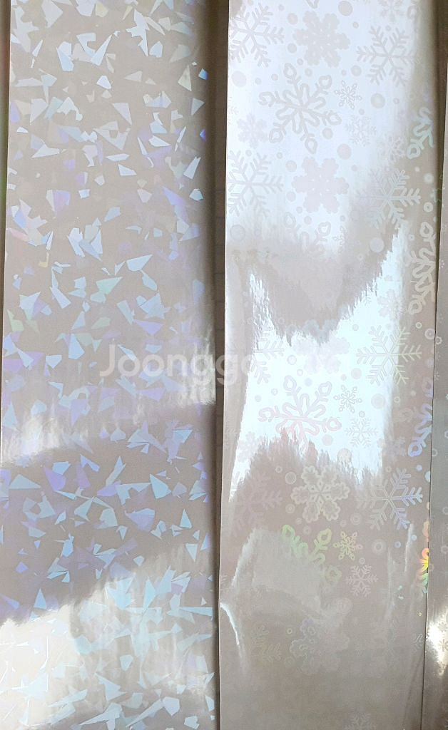 (처분) (2장)A4 홀로그램시트지 4종 다꾸 폴꾸 탑--0