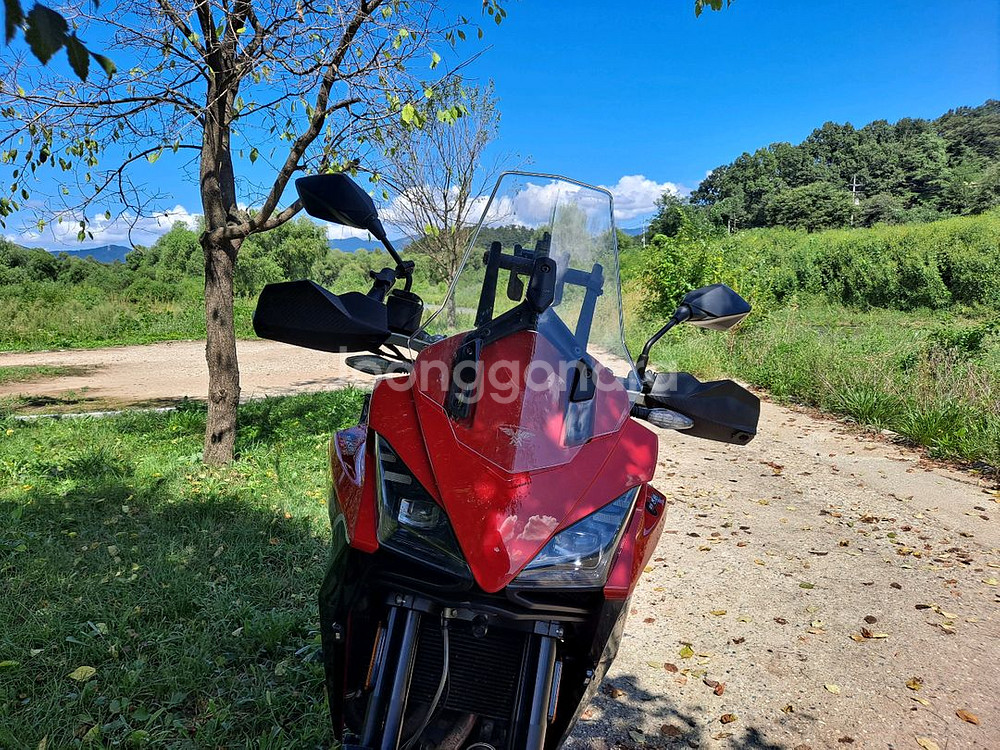 주행거리 짧은 미들급 어드벤처 오토바이 엑스케이프650--6